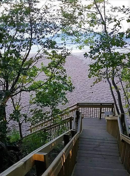 Cherry Beach Stairs