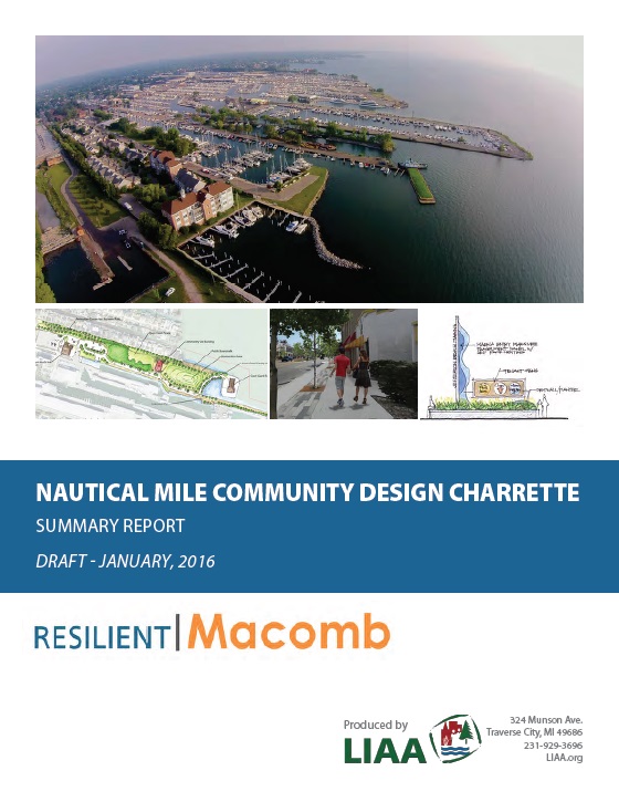 Cover for the Nautical Mile Community Design Charrette Report